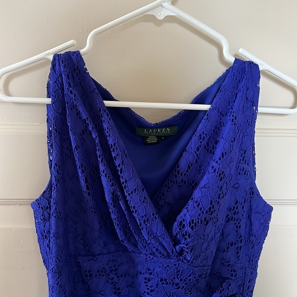 Lace Ralph Lauren semi formal dress - Picture 2 of 4